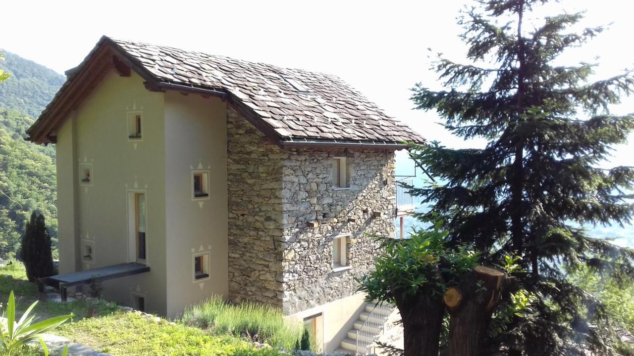 Prata Camportaccio B&B Sasso Bianco מראה חיצוני תמונה